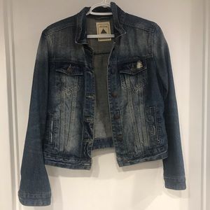Distressed Jean Jacket